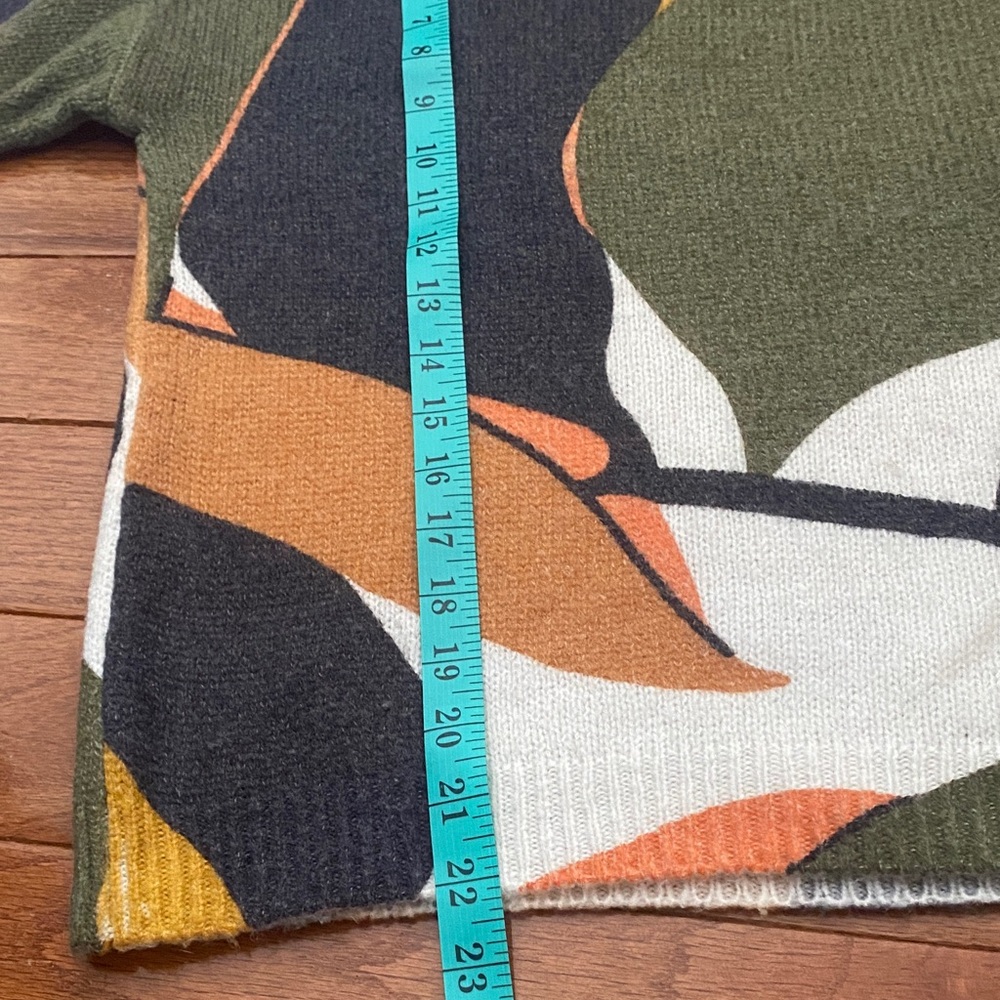 Esprit Crew Neck Sweater with Colorful Abstract Pattern - Picture 6 of 6